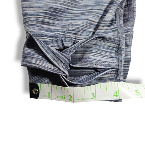 EUC Old Navy Active Go-Dry Twist-Hem Leggings Sz. L [12-14] Gray Spacedye - Picture 10 of 11